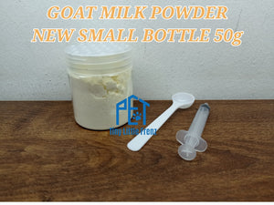 PET GOAT MILK POWDER (NO LACTOSE) For Syrian Dwarf Hamster, Puppy , Kitten , Chinchilla, Rabbit