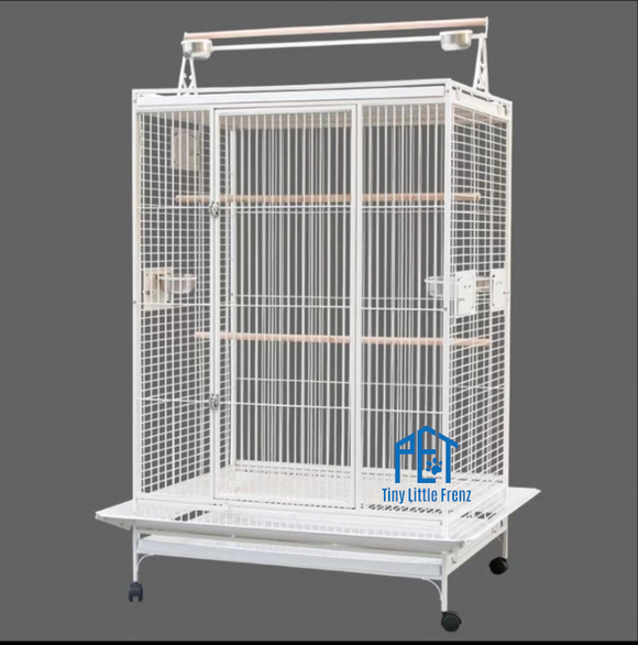 Heavy Duty Steel Parrot Cage 102cm