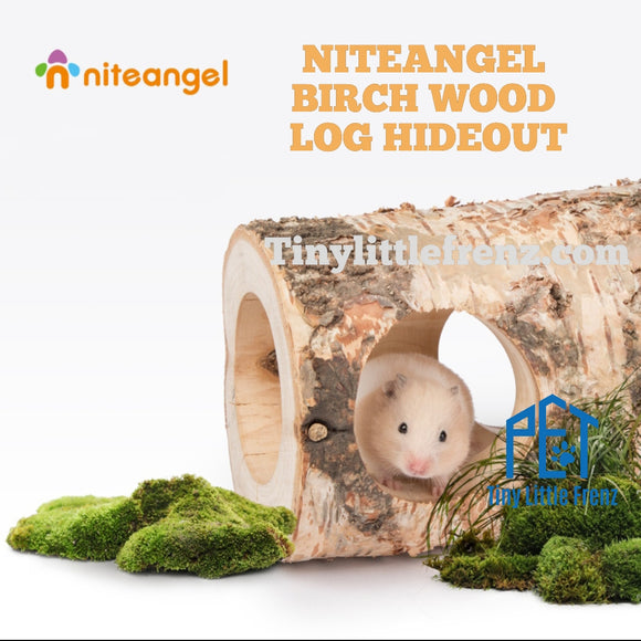 Niteangel Birch Wood Log Hideout