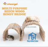 Niteangel Multi Purpose Beech Wood Bendy Bridge