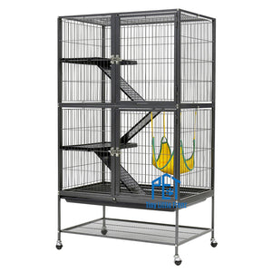 Heavy Duty Steel Chinchilla Cage | 2 Tier Cage | T22-062