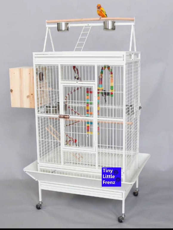 Heavy Duty Steel Parrot Cage 81cm T22-085