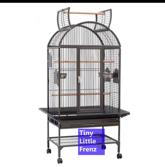 Heavy Duty Steel Parrot Cage 71cm