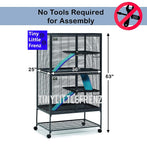 Midwest Critter Nation Cage 1 Tier T22-059 / 2 Tiers T22-060