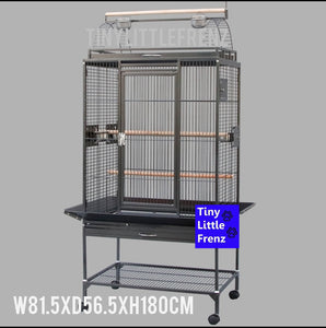 Heavy Duty Steel Parrot Cage 81cm