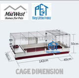 MidWest 158 100cm / XL 142cm Wabbitat Deluxe Cage