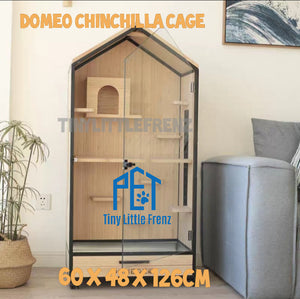 Domeo Chinchilla Cage 2 Tier W/Wheel