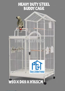 Heavy Duty Steel Buddy Parrot Cage 93cm