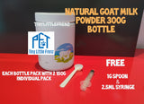 PET GOAT MILK POWDER (NO LACTOSE) For Syrian Dwarf Hamster, Puppy , Kitten , Chinchilla, Rabbit