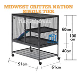 Midwest Critter Nation Cage 1 Tier T22-059 / 2 Tiers T22-060