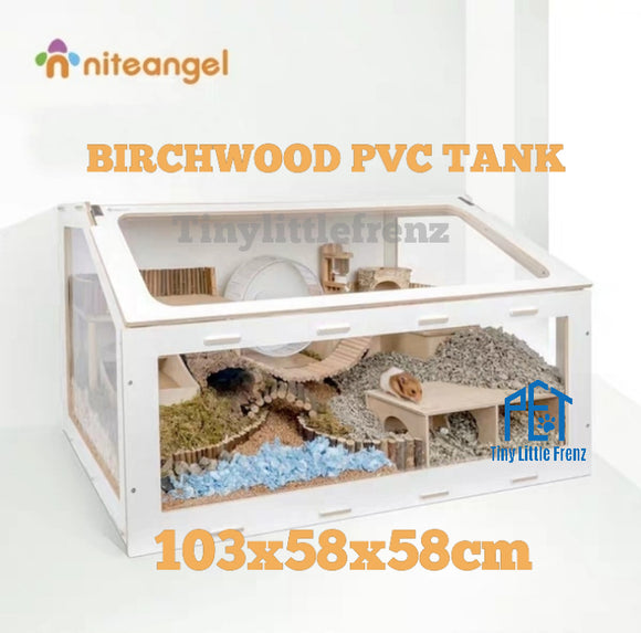 Niteangel Birchwood MDF PVC Tank 100cm Top Open Door