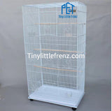 Wrought Iron Parrot Cage 78cm 3 Layer Breeder Cage