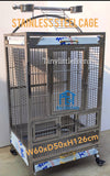 Customized Parrot Cage 304 Stainless Steel