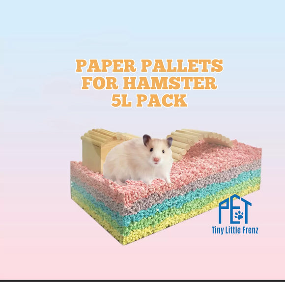 Paper Pellets/ Base Bedding for Hamster Cage / Toilet Box
