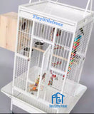 HEAVY DUTY PARROT CAGE 60CM w/ PLAYTOP T22-086